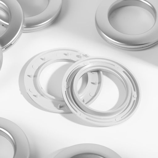 Люверсы для штор, d=3.4/5.5 см, 10 шт., цвет серебряный