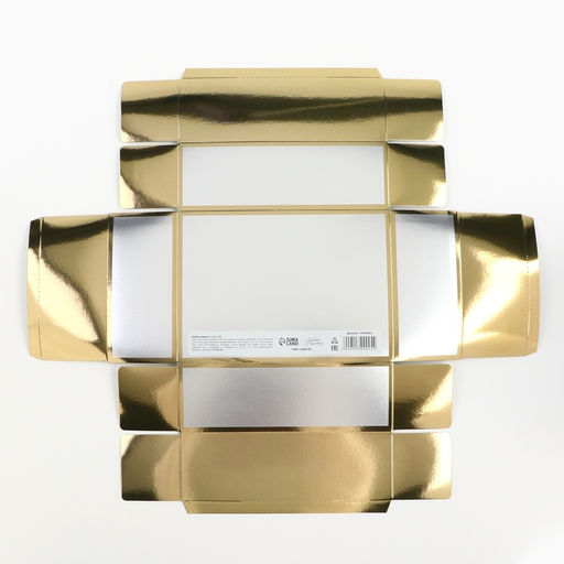 Коробка подарочная новогодняя складная «С новым годом», 21×15×7 см