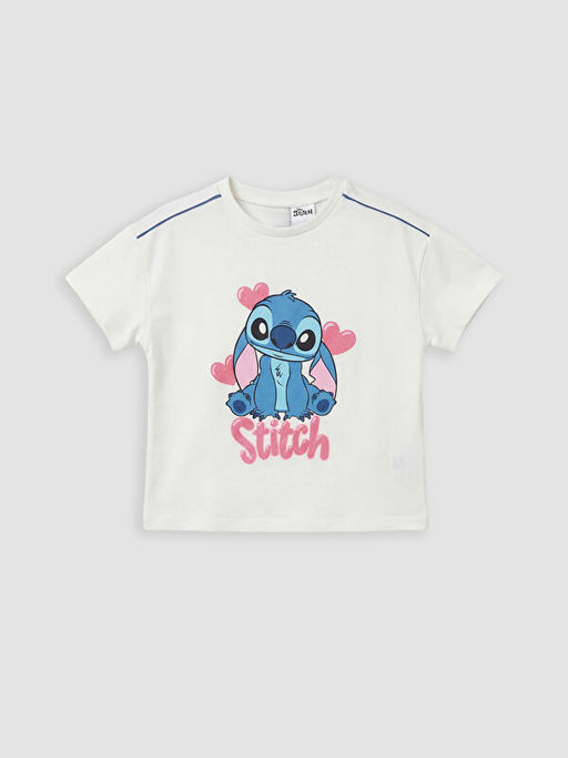 Lilo & Stitch Bask?l? K?z ?ocuk E?ofman Tak?m?