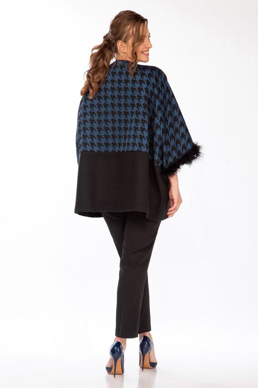 Жакет Belinga 5146 черный+синий фото 4