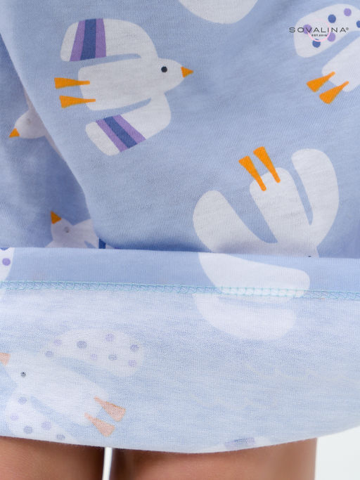 Платье Лето чайки на голубом ВБ - Sovalina фото 15