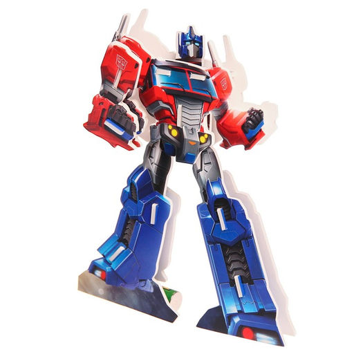 3D конструктор из пенокартона Transformers, Оптимус прайм, 2 листа, Трансформеры - Hasbro фото 6
