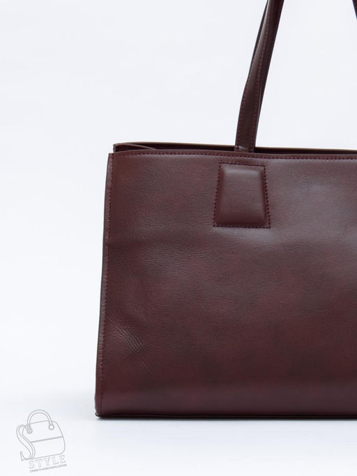 Сумка женская кожаная 1008M wine red Polina&Eiterou в Новосибирске