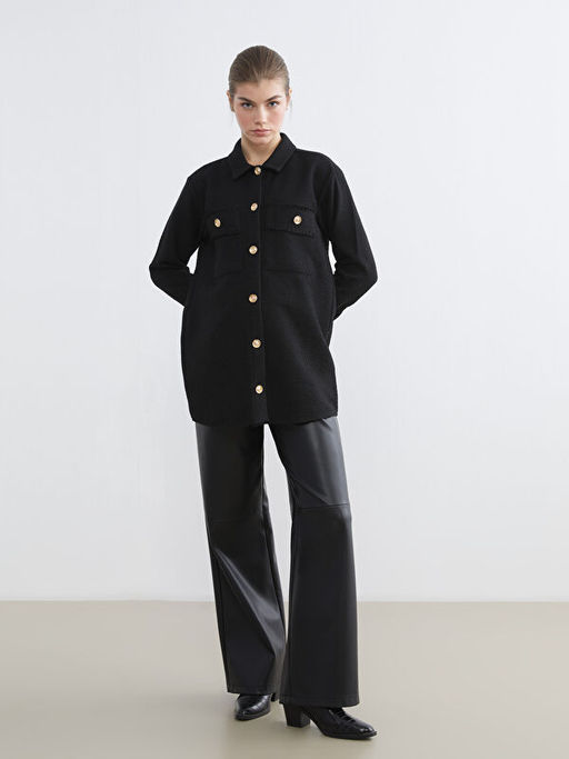 Dokulu Kad?n G?mlek Tunik