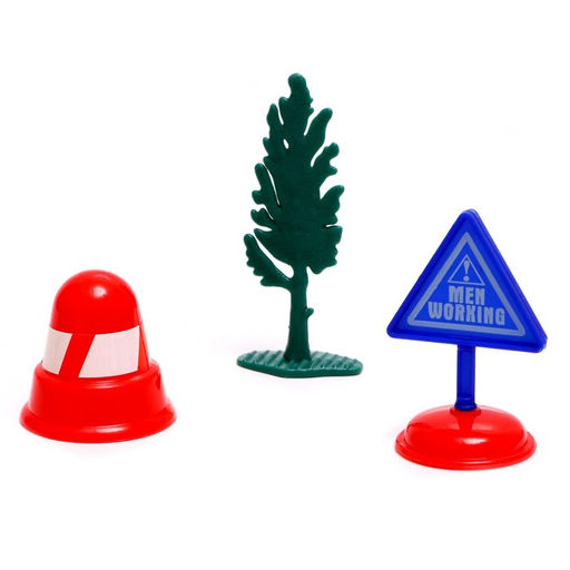 Паровоз инерционный «Классика», с прицепом, цвета МИКС