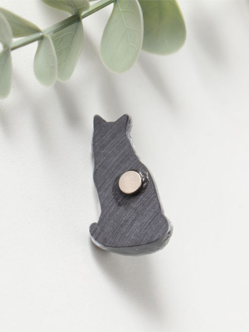 Магнит "Лисичка сидит" (барельеф), 3,5см