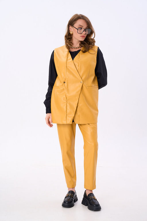 Костюм NIKVA н732-2 горчица  фото 5