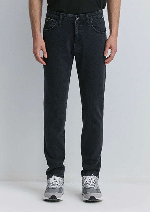 Milan Mavi Black Antrasit Jean Pantolon  фото 5