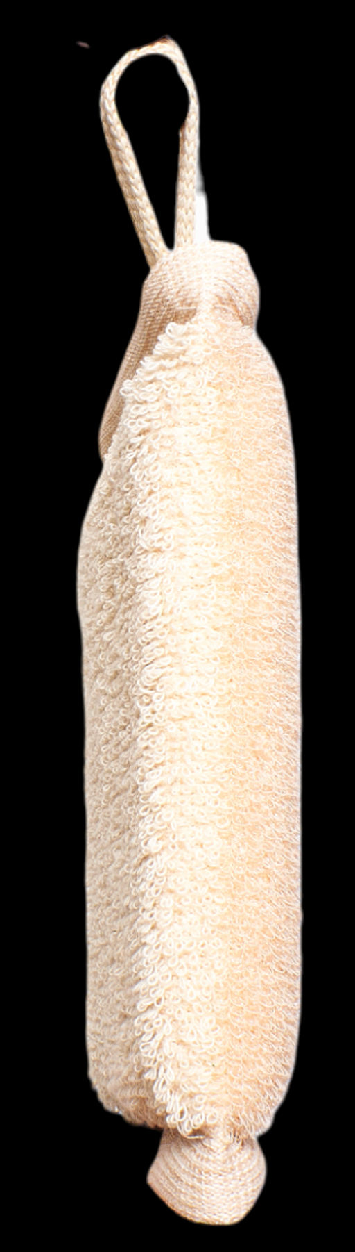 VIVAL Мочалка-брикет двусторонняя 2в1 из хлопковой и массажной нити фото 3