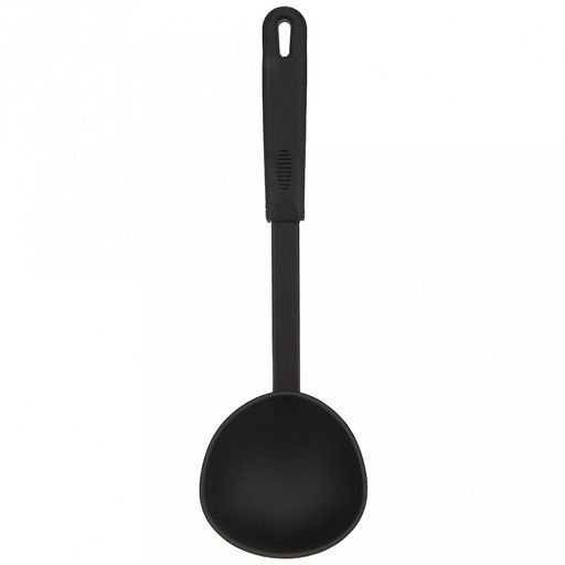 Идея Половник пластмассовый для тефлоновой посуды 130мл, 30,5х9,2см, цвет - черный (Китай) - Домашняя Мода фото 2
