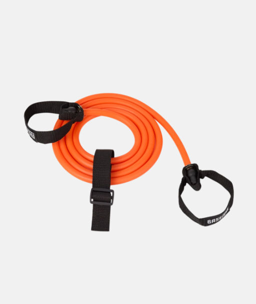 Эспандер лыжника-пловца BASEFIT ES-901 3 кг, medium, 8х12х2200 мм, оранжевый  фото 3