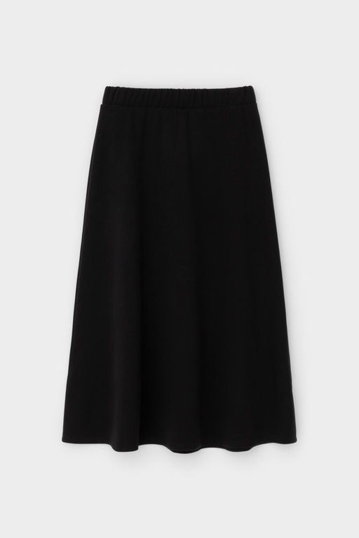 ЕВТ 7028/темный черный юбка жен