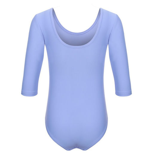 Купальник гимнастический Grace Dance, с рукавом 3/4, р. 30, цвет сирень  фото 10