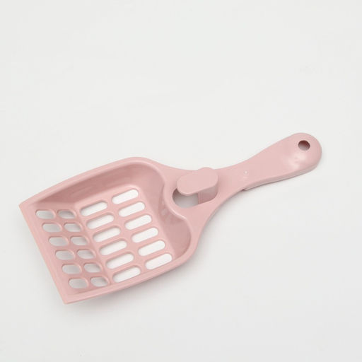 Цена за 5 шт. Совок для кошачьего туалета 22.5×9.5×4 см, розовый