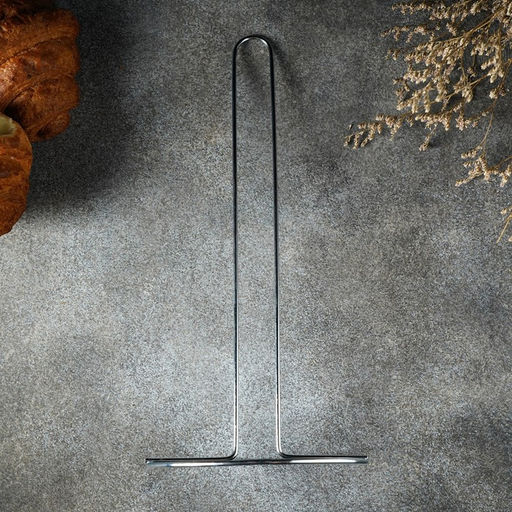 Держатель для бумажных полотенец настольный Доляна, 13.5×13.5×28 см, хромированный