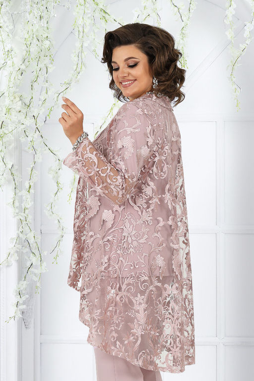 Платье Ninele 7431-Р темно-синий - Mira fashion фото 2015