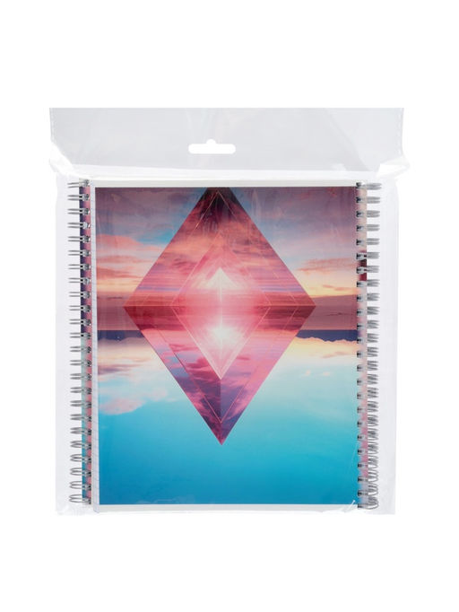 Набор тетрадей Calligrata «Геометрия в природе», 3 штуки, 96 листов, на гребне, обложка из мелованного картона