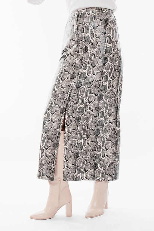 NOBBY, Юбка Ю52L-500/13 (эко-кожа ПИТОН)  фото 3