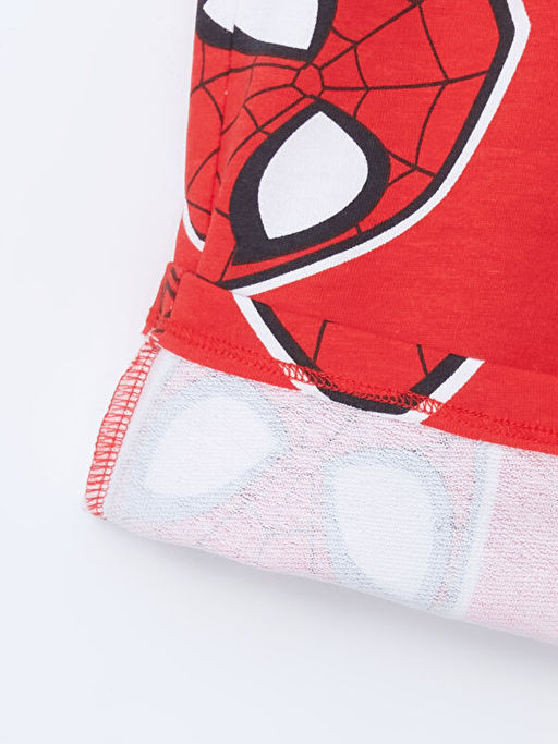 Spider-Man Bask?l? Ba?c?kl? Erkek ?ocuk ?ort