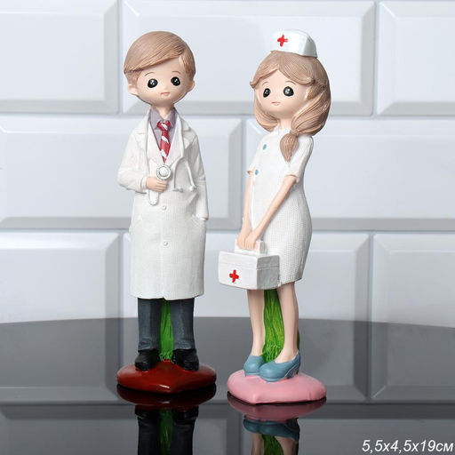 Фигурка Врачи 2 штуки набор / K295 /уп 72/ - Галеонтрейд фото 5