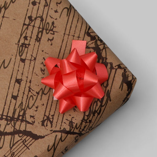 Цена за 8 шт. Бант - звезда №3.5, фасовка 8 шт., МИКС