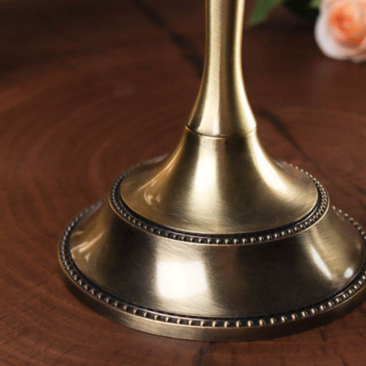 Подсвечник 2 штуки набор бронза 25 см / 6301S /уп 30/ - Галеонтрейд фото 4