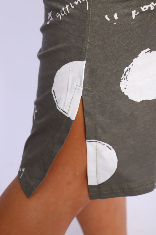 Платье с рисунком горох Арт. 1057