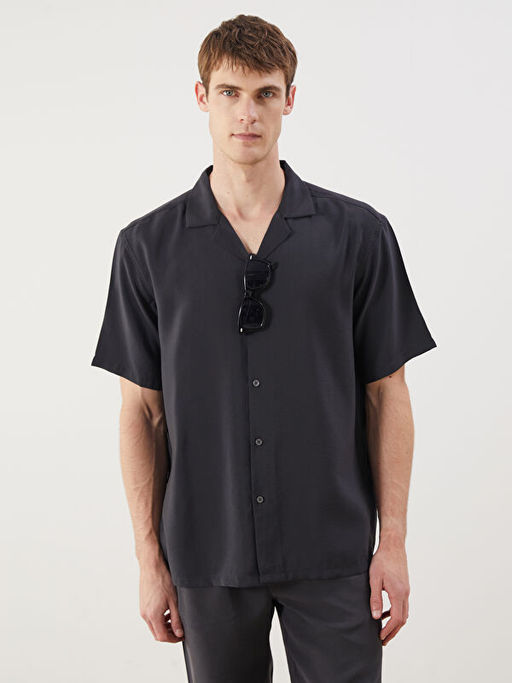 Regular Fit K?sa Kollu Arm?rl? Erkek G?mlek