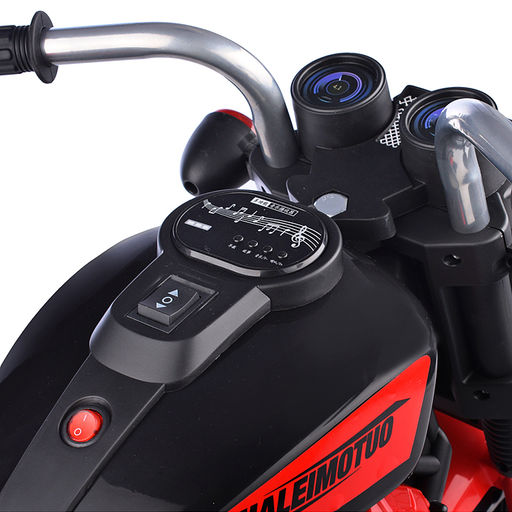 Мотоцикл "Байк" одноместный 6V4.5 моноприводный (красный)