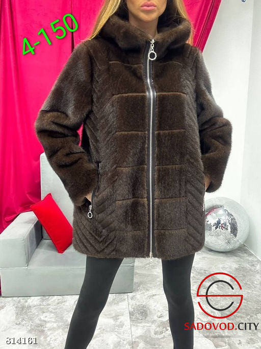 Дубленка женская зимняя