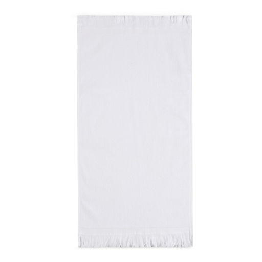 Полотенце махровое LoveLife «Fringe» 30×60 см, цвет белый, 100% хлопок, 380 г/м²
