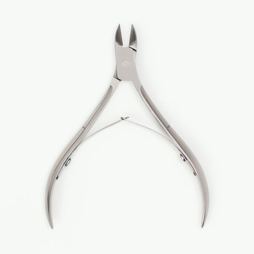 Кусачки маникюрные для кутикулы, двойная пружина, 10.5 см, длина лезвия-8 мм