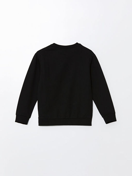 Bisiklet Yaka Erkek ?ocuk Sweatshirt