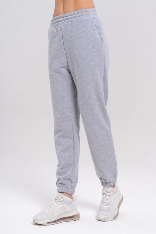 Брюки М-485 серый меланж - А+б коллекция фото 4