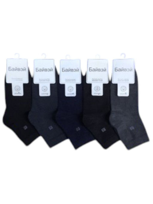Цена за 10 пар. Байвей носки мужские артикул 850 (851) 41-46 (фактически 41-43)  фото 3