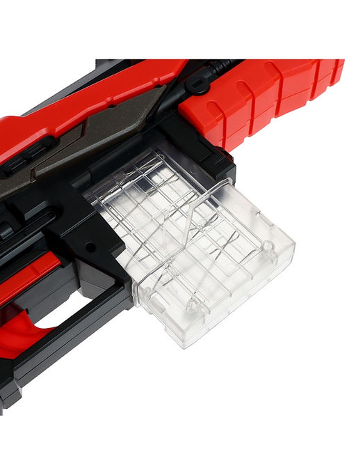 Автоматический бластер RAMPAGE, стреляет мягкими пулями, работает от батареек - Woow toys фото 4