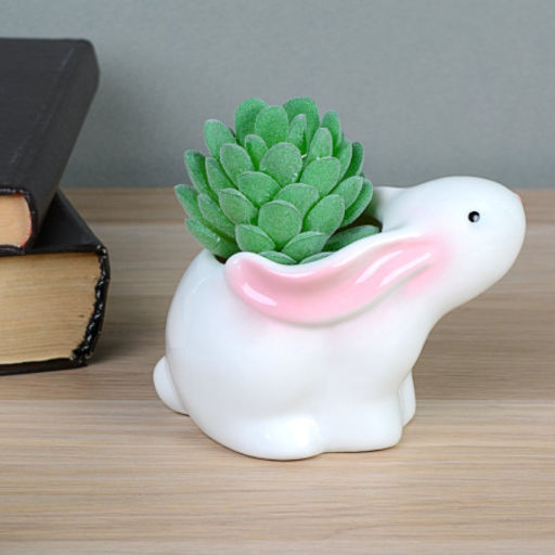 Кашпо 11,7х7,8х8,1 Кролик / XN04 /уп 72/ - Галеонтрейд фото 4