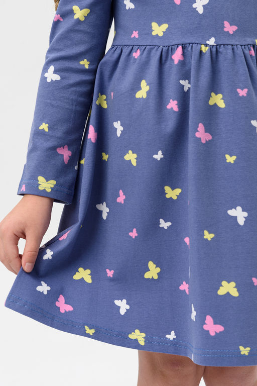 Платье Мотылек детское дл. рукав
