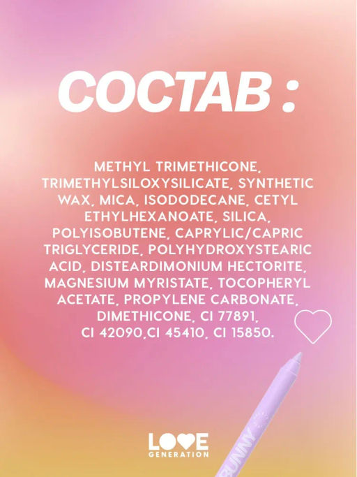 Love Generation Карандаш гелевый для глаз Color Bunny тон 09 сиреневый  фото 13