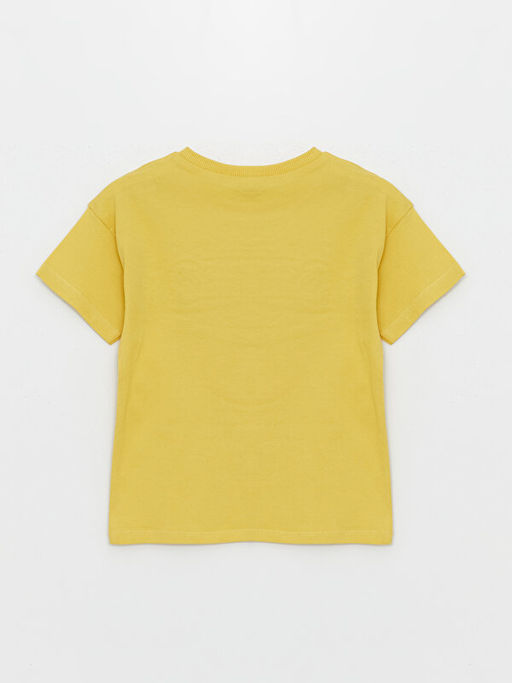 Bisiklet Yaka K?sa Kollu Bask?l? Erkek Bebek Ti??rt - Waikiki фото 2