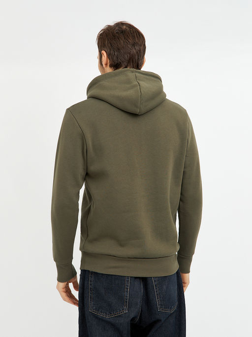 джемпер мужской с капюшоном и с принтом - Glenfield фото 8