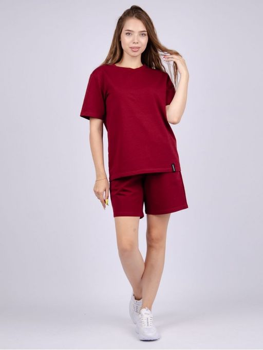 Костюм Лайф сирень, футер с лайкрой - Малина фото 17