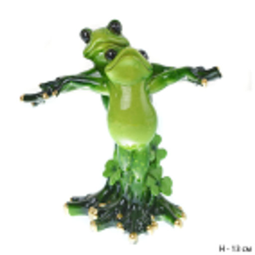 Фигурка Лягушка Влюбленные 13 см / YX5125 /уп 24/ - Галеонтрейд фото 2