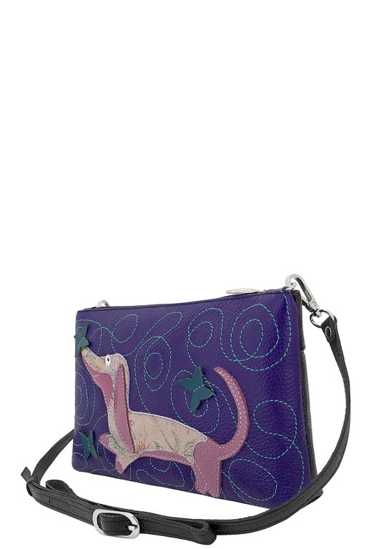 Сумка с аппликацией ДС-251-165 черный - Protege фото 3