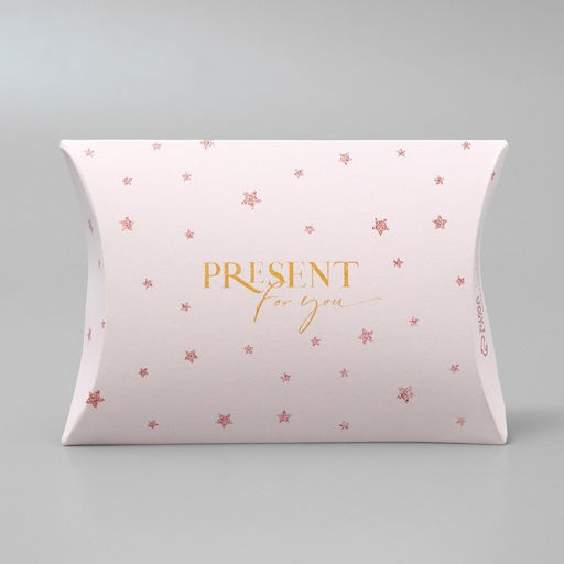Цена за 5 шт. Коробка подарочная складная фигурная, упаковка, Present for you, 11 х 8 х 2 см