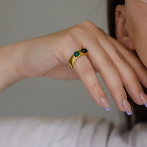 Кольцо Арт. 3V-3381-Y - MyGemma фото 2