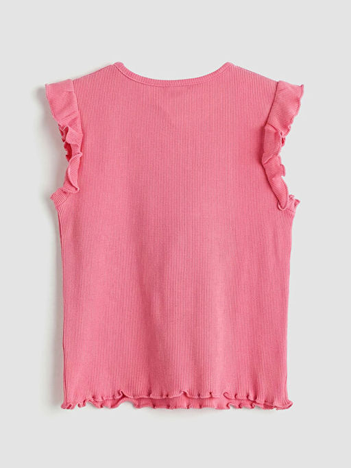 Bisiklet Yaka F?rf?rl? K?z ?ocuk Atlet