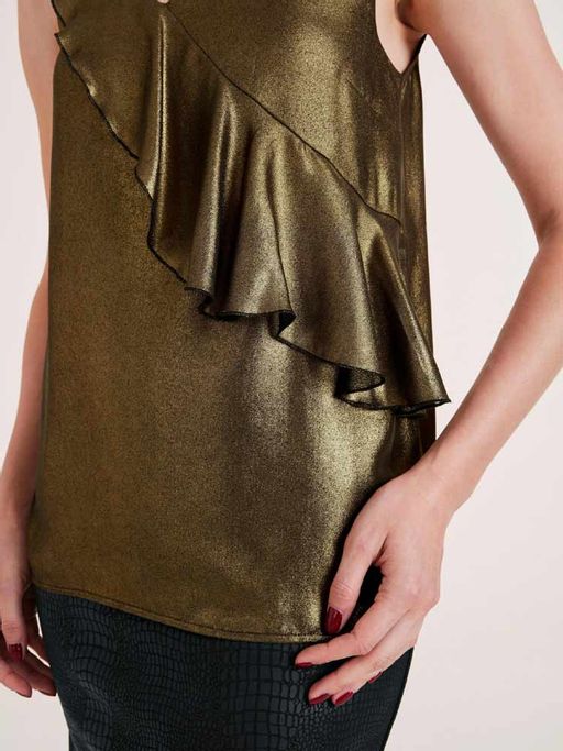 Топ, золотисто-черный - Ashley brooke фото 5