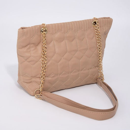 Сумка-шопер на молнии, цвет бежевый - Simaland фото 2