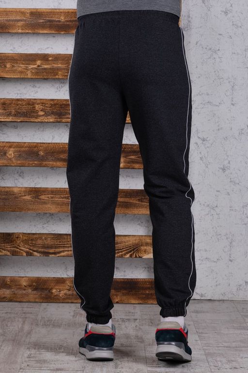 Брюки спортивные 
 3.MM116B-серый-тёмный